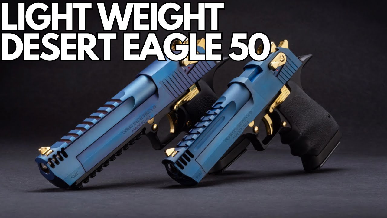 Desert Eagle  .50 cal Review and testing