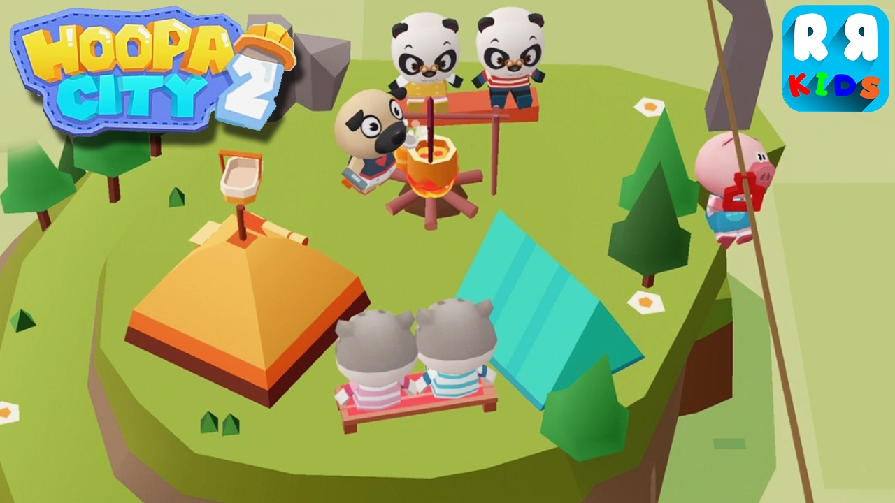 Dr. Panda Hoopa City 2 - New build Hiking Mountain