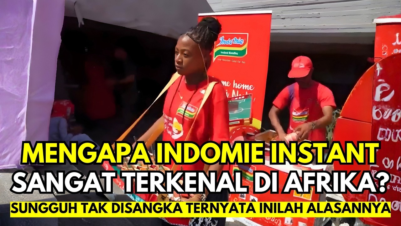 ORANG AFRIKA KETAGIHAN INDOMIE! SUNGGUH TAK DISANGKA ALASANNYA..