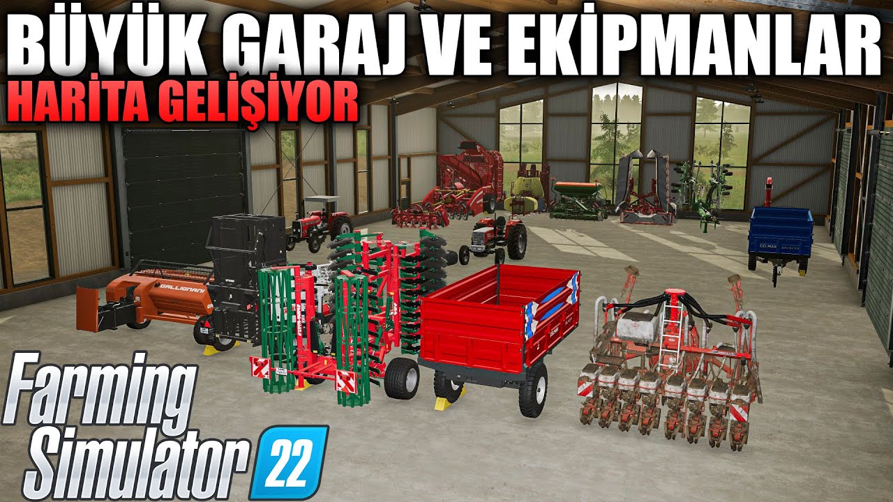 HARİTAYA NE YAPSAK ? // FARMING SIMULATOR 22