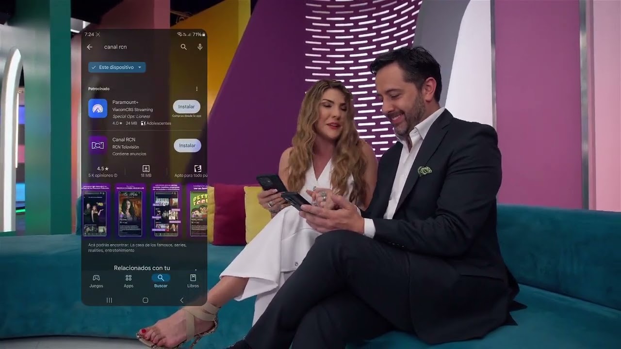 As&iacute; puedes descargar la app de Canal RCN y disfrutar GRATIS del 24/7 de La casa de los famosos