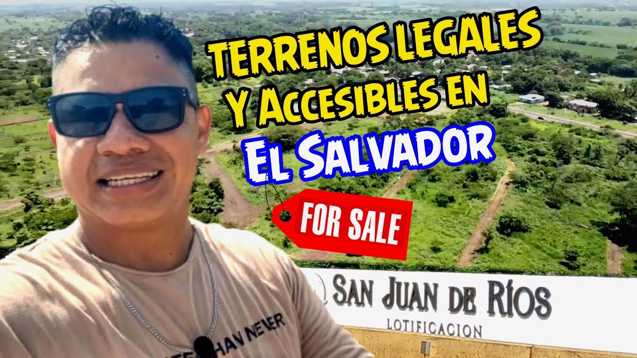 🤯 Así puedes adquirir un terreno en El Salvador! 😍 Conoce el Proyecto Lotificacion San Juan de Ríos