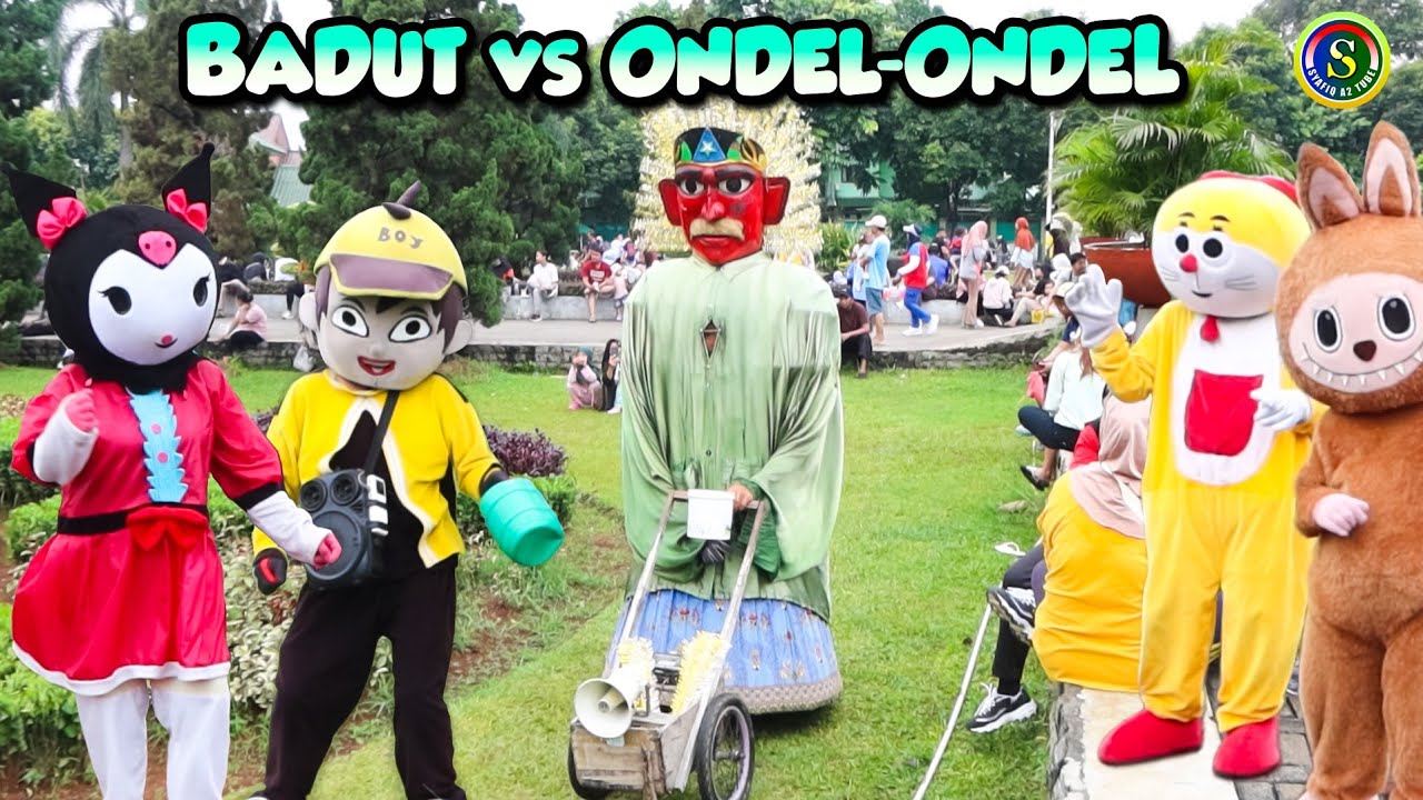 BADUT vs ONDEL-ONDEL Punya CERITA SUKA DUKA ~ CFD MALL CIJANTUNG