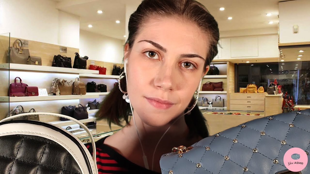 ASMR ROLEPLAY NEGOZIO DI BORSE E VALIGIE | Trigger Speciali | Personal Attention