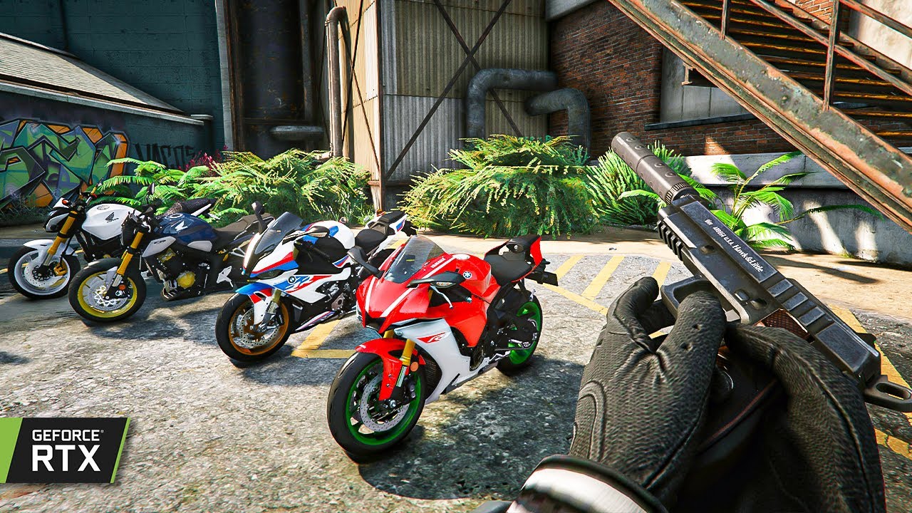 FÚRIA SOBRE DUAS RODAS! PEGAMOS AS MELHORES MOTOS | GTA V ASSASSINO DE ALUGUEL EM 4K60 NA RTX 3080TI