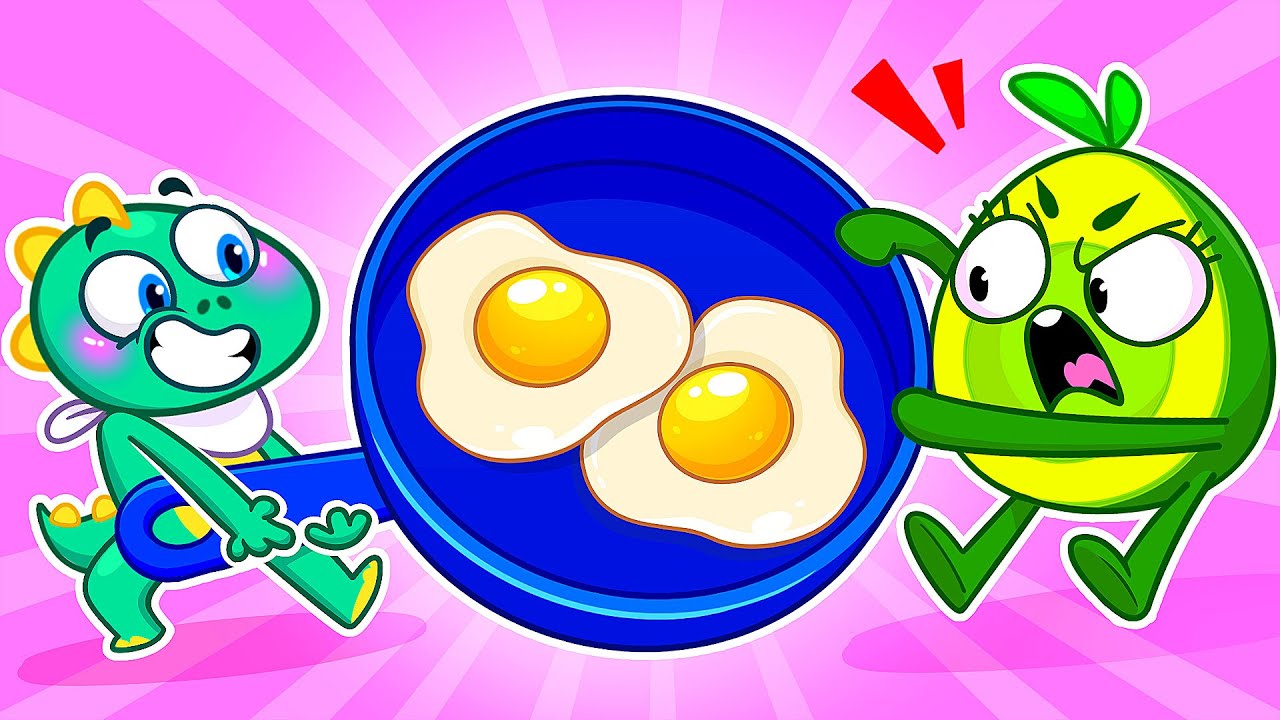 Baby Learns about Cooking Breakfast | Playing Cafe | Songs for Kids