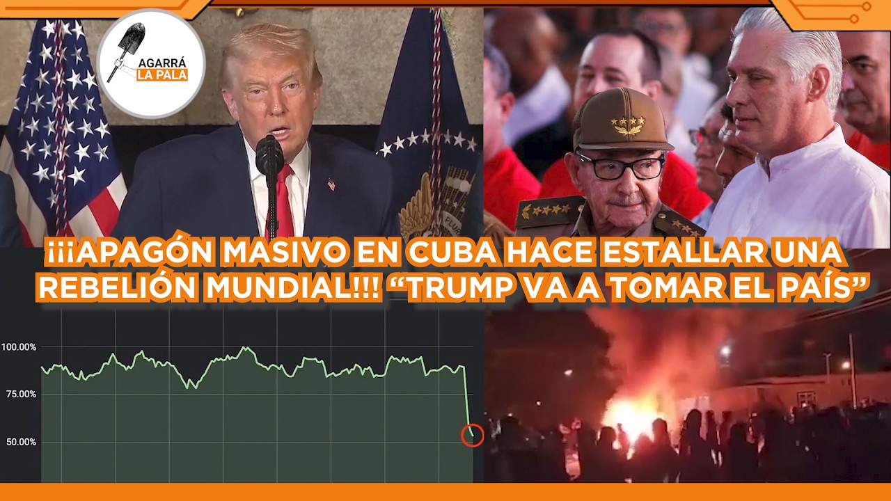 ¡¡¡APAGÓN MASIVO EN CUBA HACE ESTALLAR REBELIÓN NUNCA VISTA!!! 