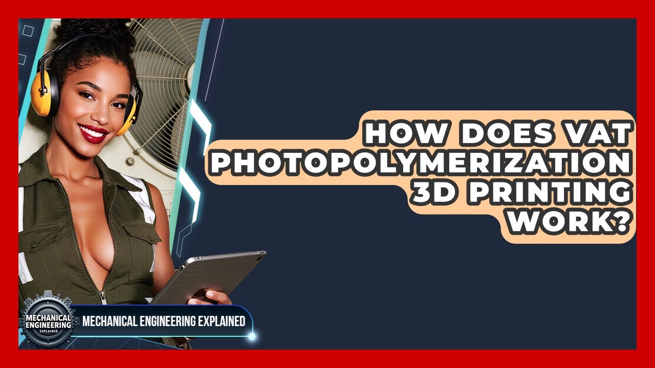 How Does Vat Photopolymerization 3D Printing Work? - Mechanical Engineering Explained