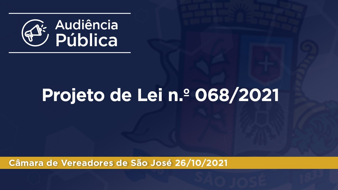 Audiência Pública - 26/10/2021