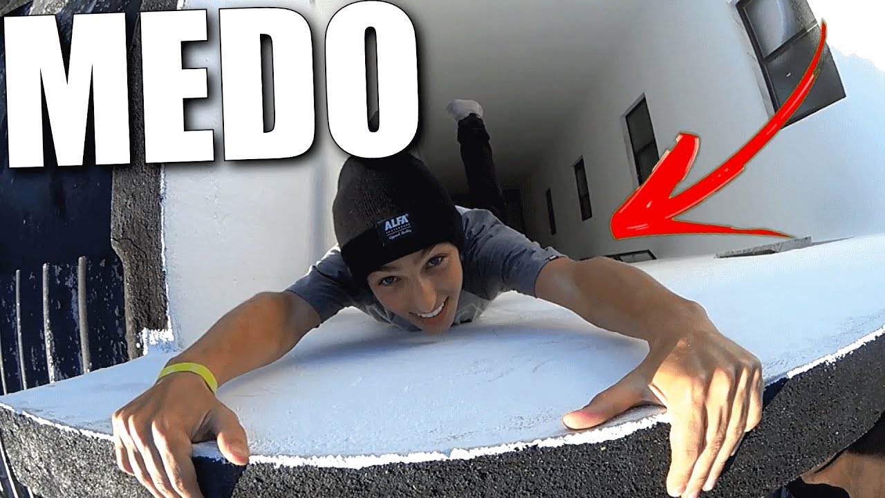 QUASE MORRI! - EXPLORAÇÃO NOS TELHADOS