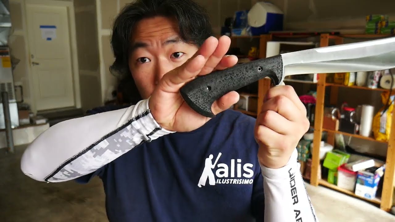 Guro Jee's Blade Review of Tuhon Carl Atienza's Custom Atienza Kali Apocalypse Bolo & Scalpel Knife