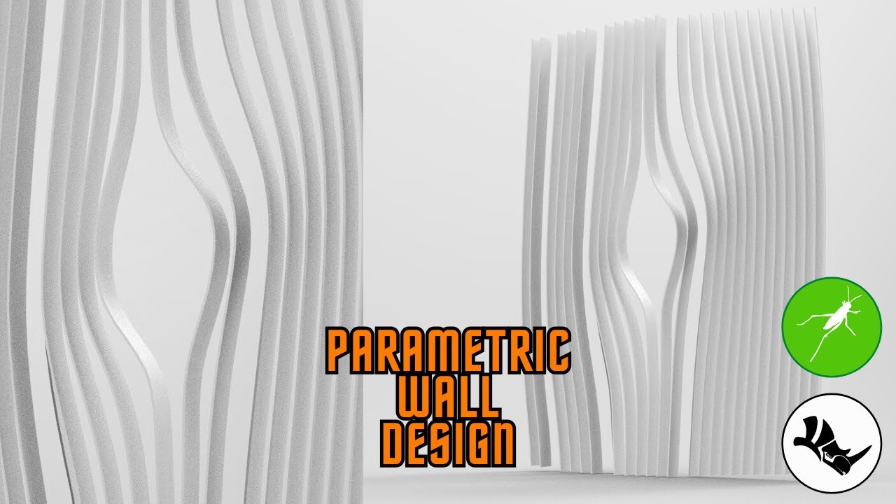 Parametric Design using Curves | Grasshopper Tutorial | Rhino 3d