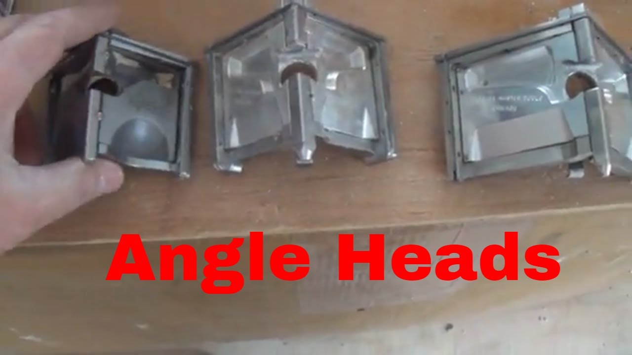 Using my Brand new angle heads
