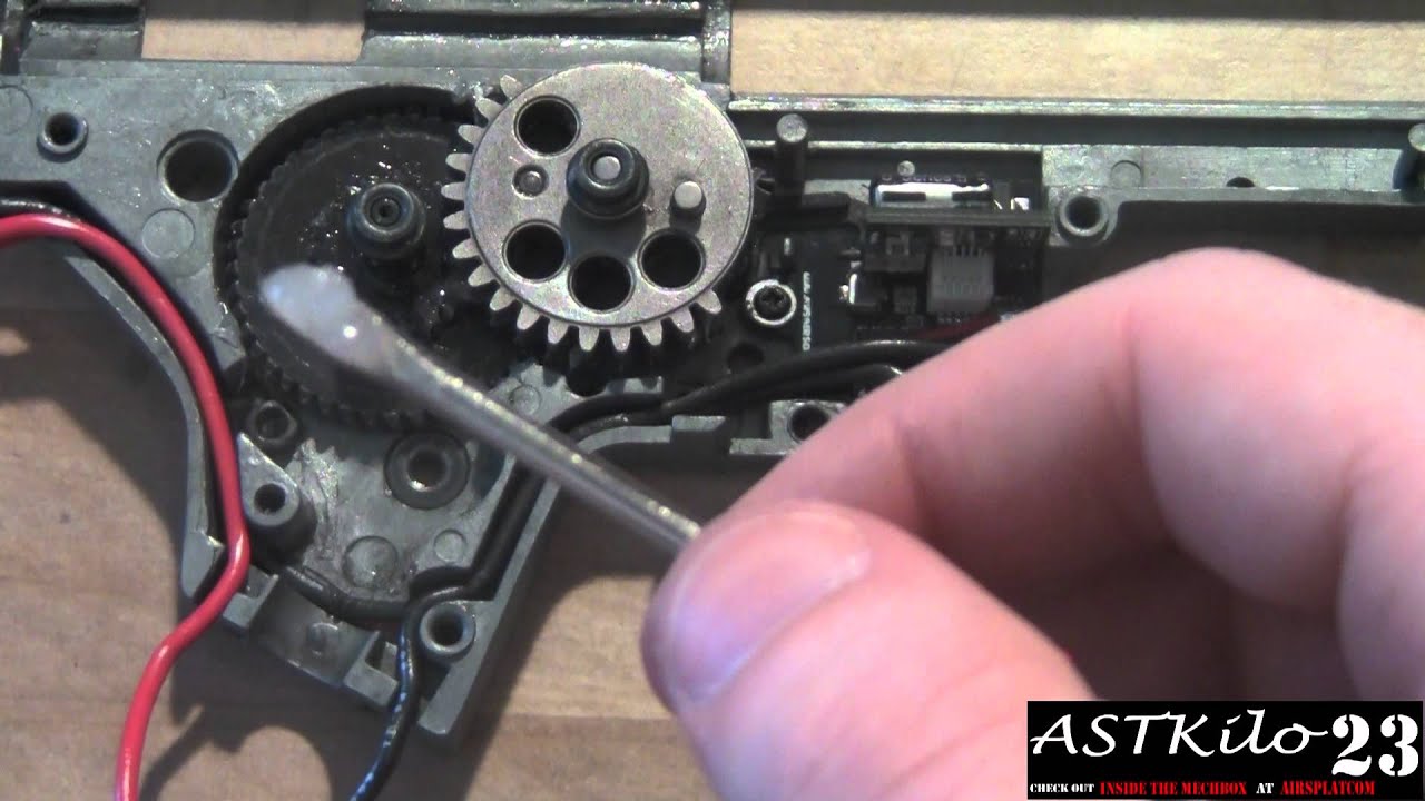 Tech Tips: Lubricating an Airsoft Gearbox  -ASTKilo23-
