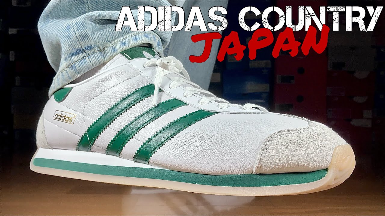 デサントカントリーがまさかの復刻！！【スニーカーレビュー】ADIDAS ORIGINALS COUNTRY JAPAN “COLLEGE GREEN”【review & on feet】