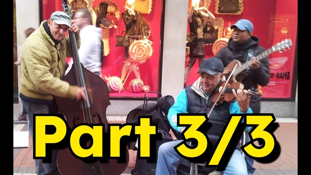 Romdraculas Amazing Street Music Performance in Dublin – Part 3 of 3
