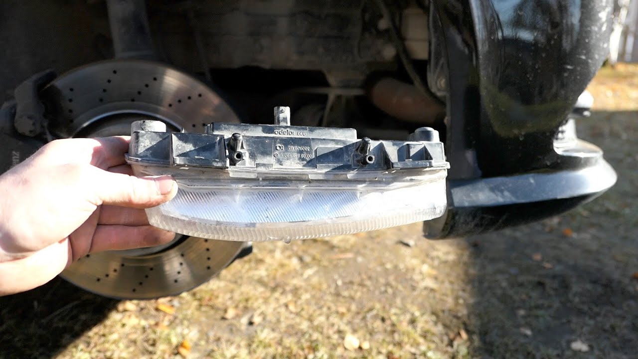 Mercedes W212 | DRL LIGHTS REMOVAL
