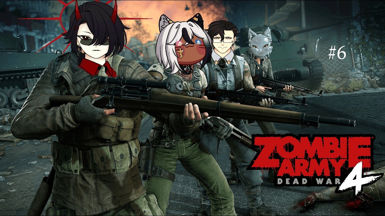 [+16] Os zumbis não acabam não? - Zombie Army 4 Collab - (06) #zombiearmy4
