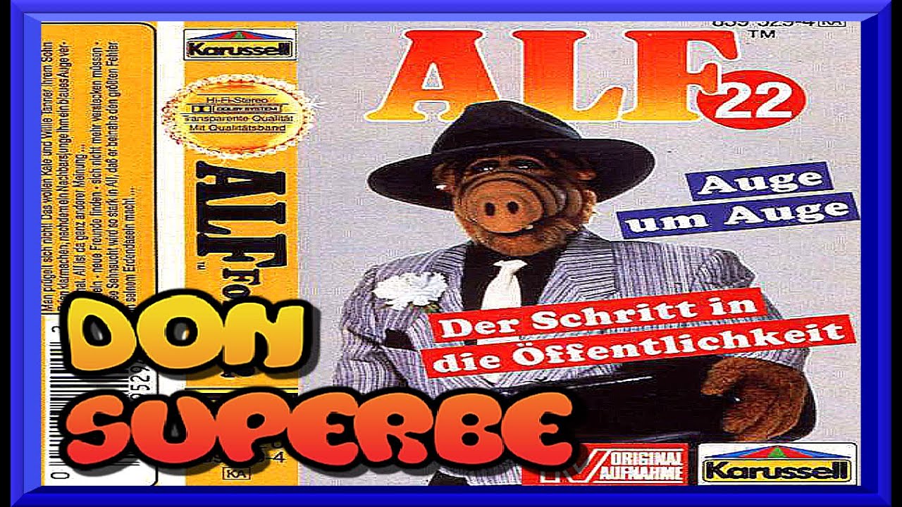 ALF HÖRSPIEL FOLGE 22 KOMPLETT: Auge um Auge (A) Der Schritt in die Öffentlichkeit (B) Deutsch