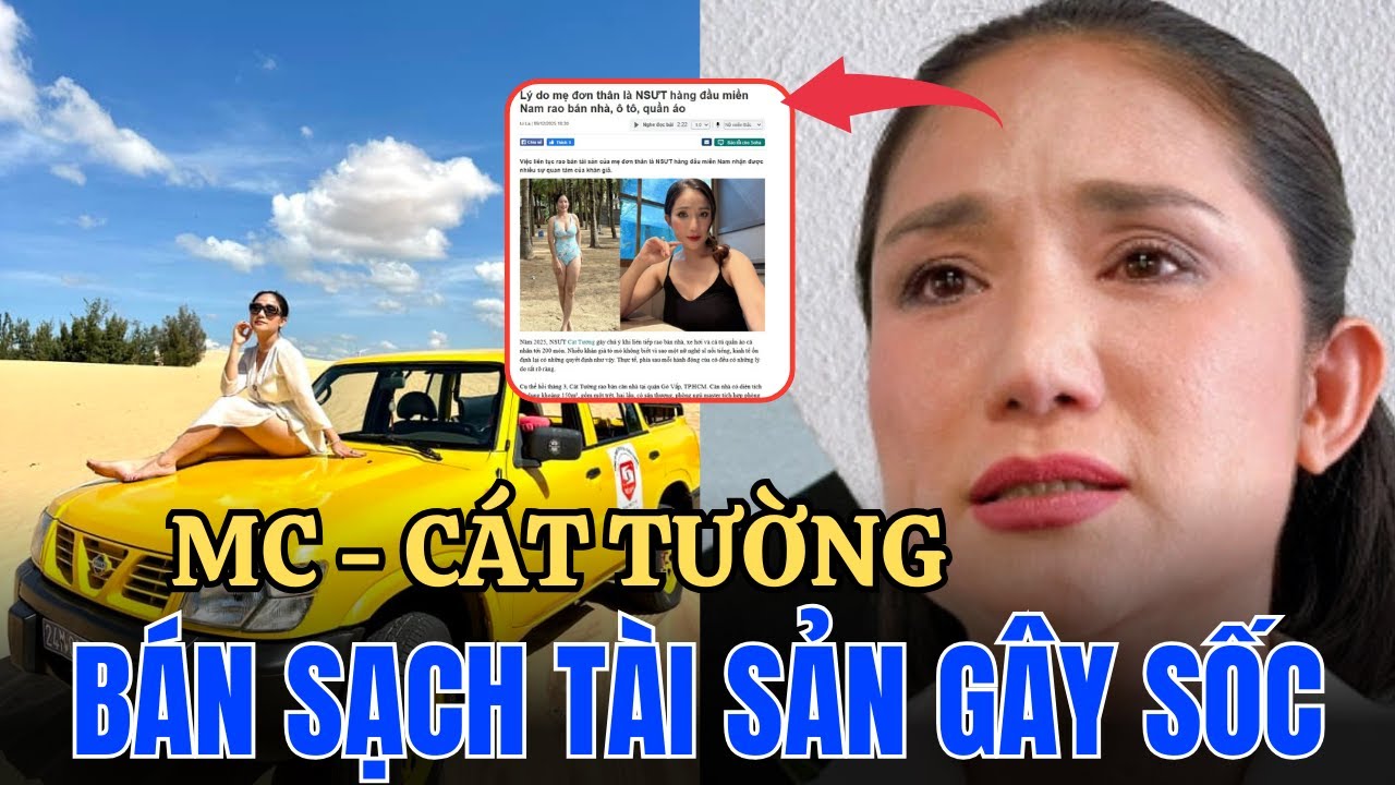 Vì Sao Cát Tường Bất Ngờ Bán Sạch Nhà – Xe – Đồ Hiệu? Sự Thật Khiến Ai Cũng Sốc!