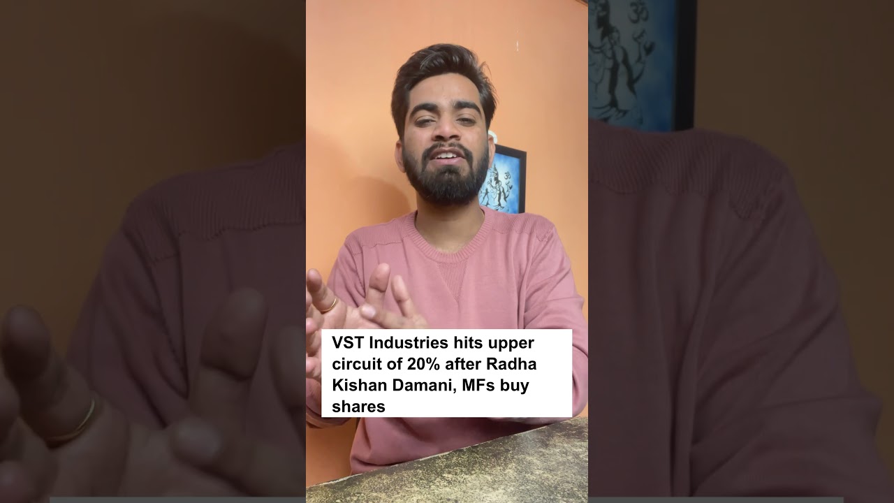 Radhakishan Damani Buys VST Industries Share 🔥 #shorts