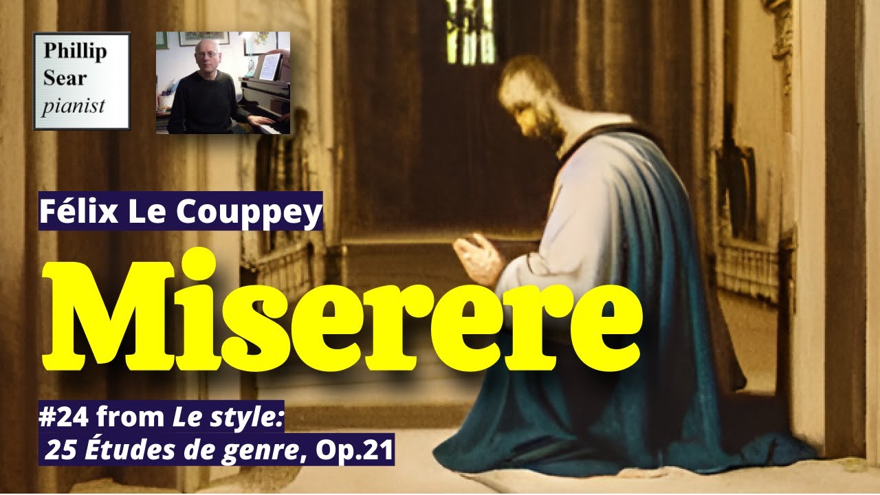 F&eacute;lix Le Couppey: Miserere, Op.21 No.24