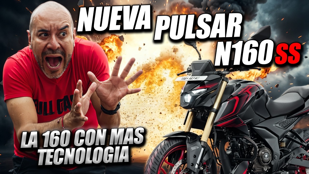 🛑Bajaj pone a TEMBLAR la tvs apache 160😱NUEVA Pulsar N160ss🔥| FULLGASS