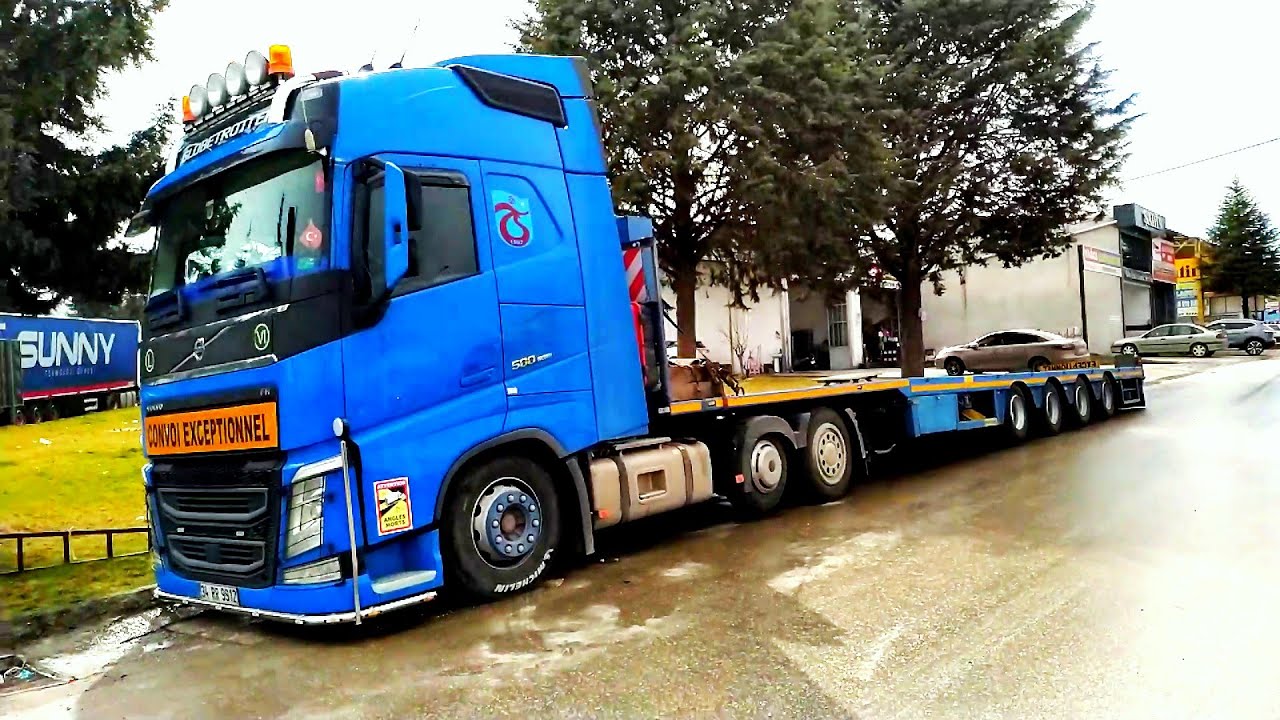 Volvo Ağır Yük Tırı Lowbed Dorse İnceleme