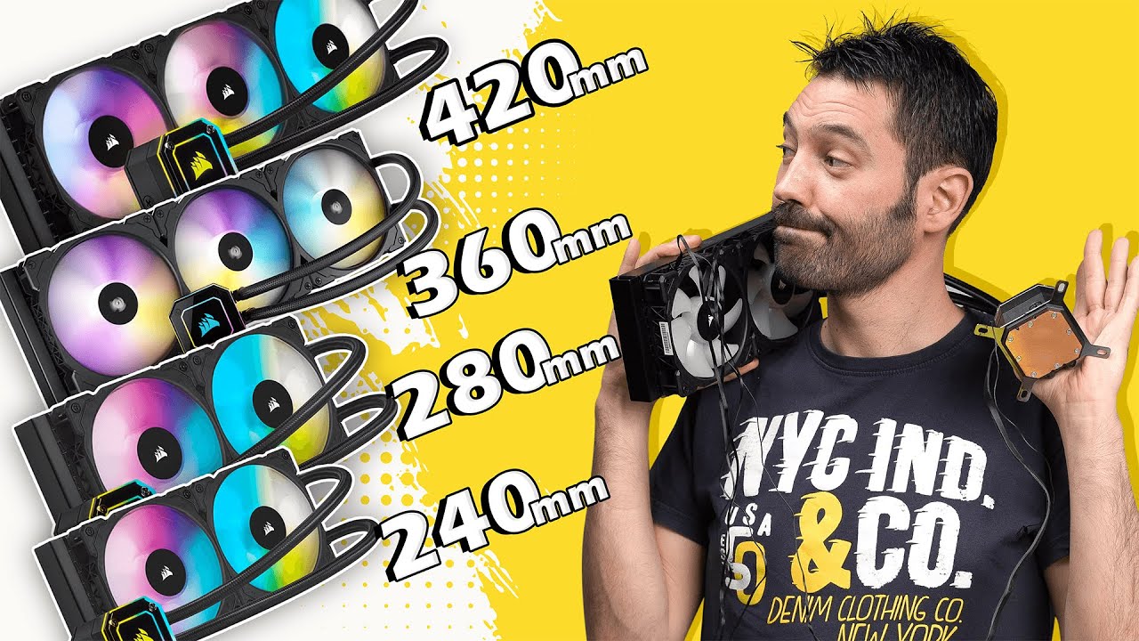 DISSIPATORI A LIQUIDO: RADIATORE DA 240 vs 280 vs 360 vs 420, QUANTO CAMBIA?