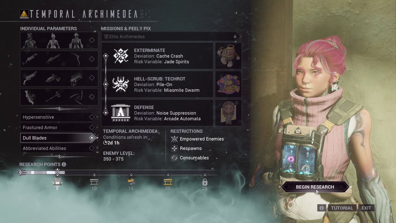 WARFRAME: I'm Trying Temporal Archimedea (So You Don't Have To) - First Run