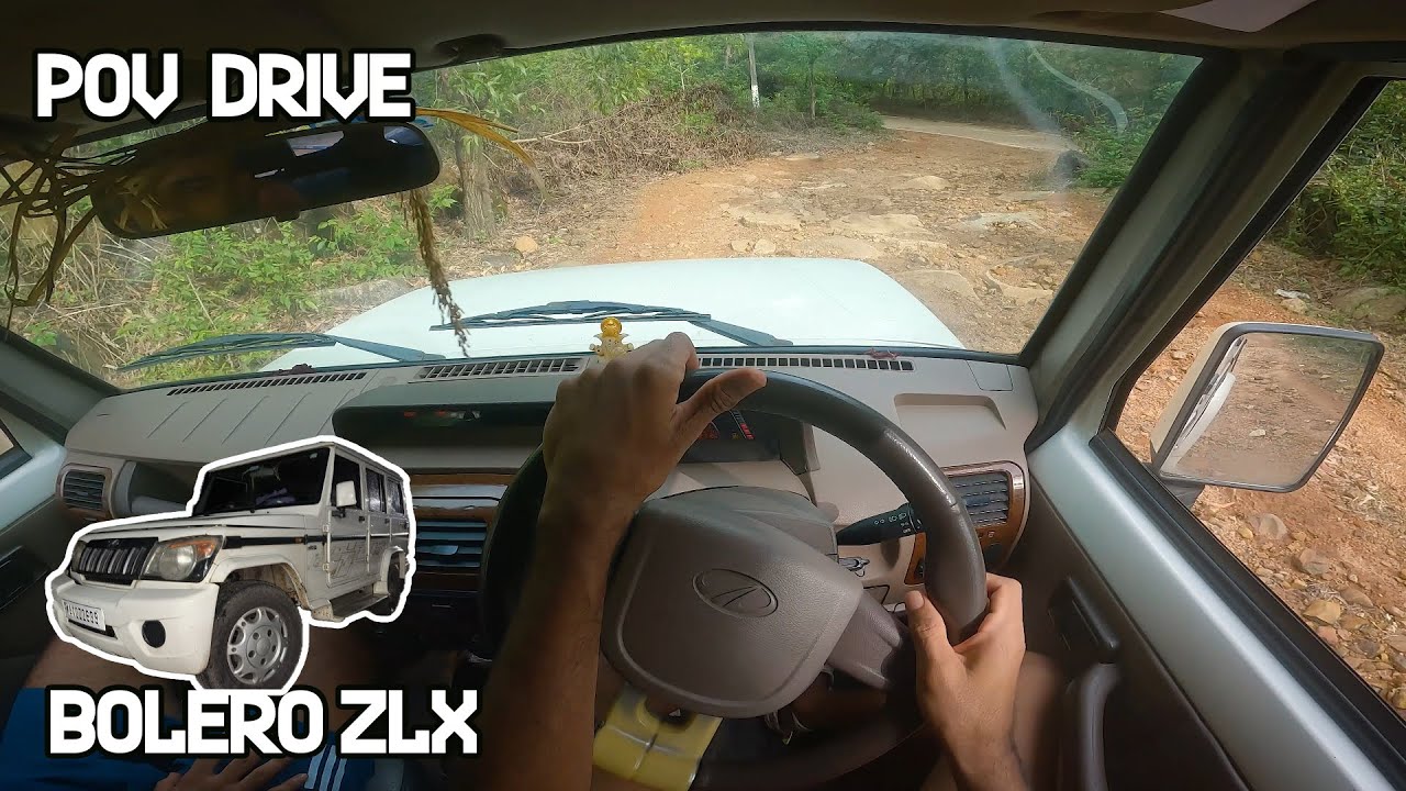 2015 MAHINDRA BOLERO ZLX M2DiCR | 63Hp - 195Nm  | DRIVE POV | GOPRO | KARNATAKA ROADS |4K .