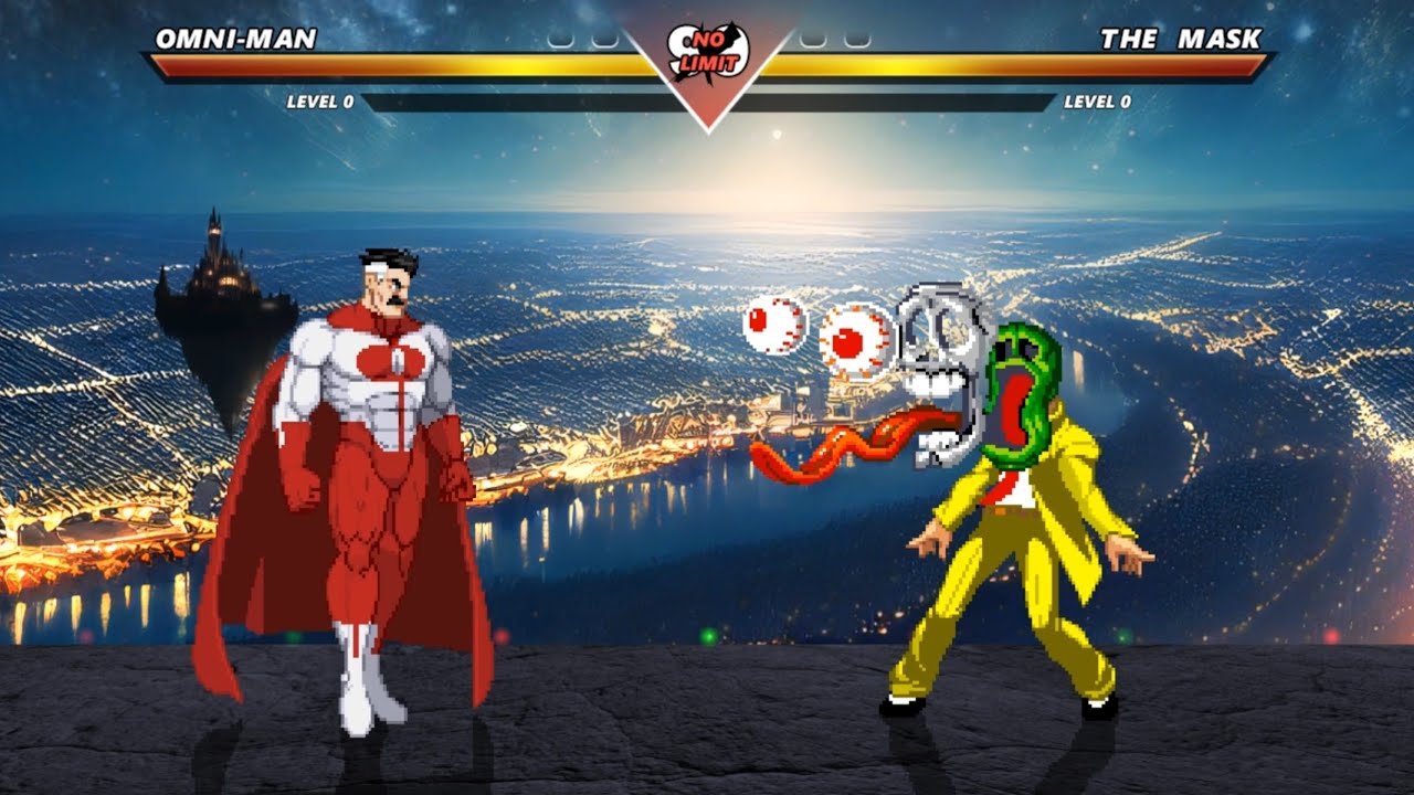 OMNIMAN vs THE MASK - High level insane fight❗🔥