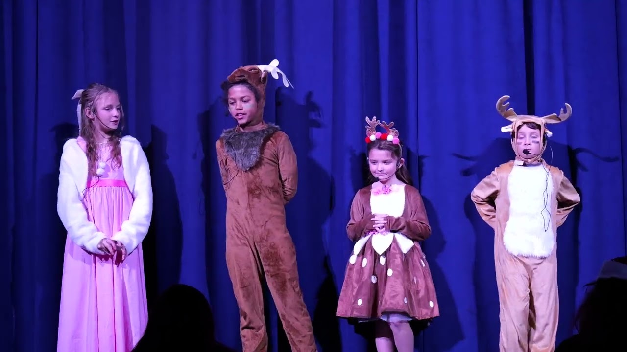 Sleeping Beauty 3, Her Moose & His Manger; Musical; Painting Christmas Tree of Life;Blueberry Donuts