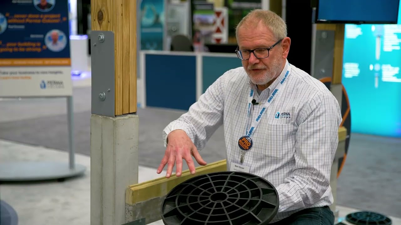 How the Perma-Column&reg; permanent post-frame foundation system works
