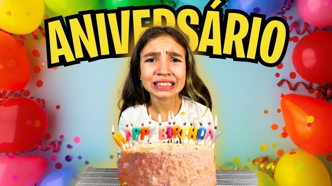 O DIA DO ANIVERSÁRIO DA RAQUEL *surpresas