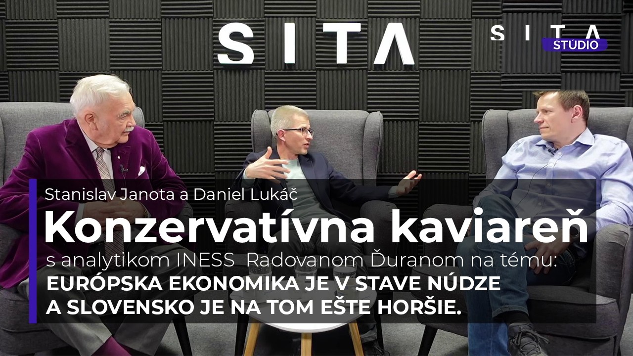 Ďurana: Európska ekonomika je v stave núdze, Slovensko je na tom ešte horšie|Konzervatívna kaviareň