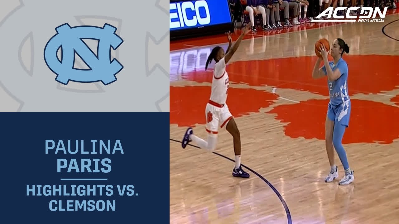 North Carolina's Paulina Paris Has Breakout Performance Against Clemson