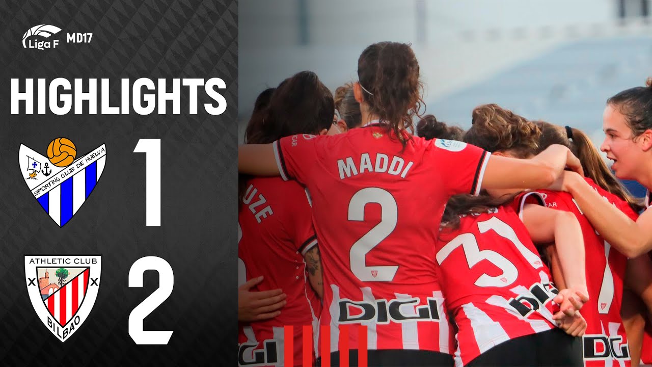 RESUMEN | Sporting Huelva 1-2 Athletic Club | Liga F 2023-24 MD17