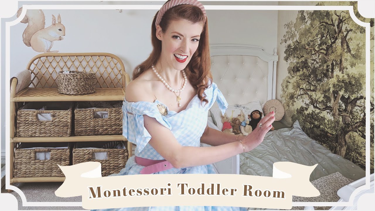 Montessori Toddler Bedroom Tour (and makeover!) ✨