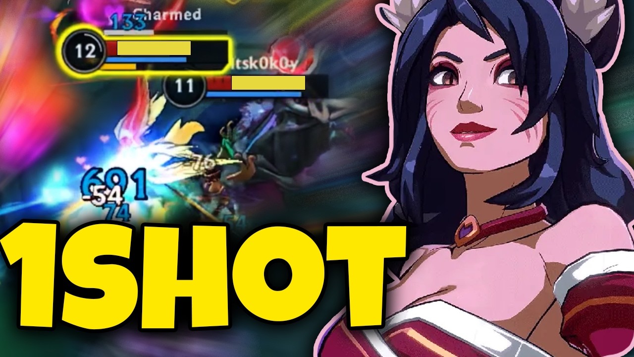 Wild Rift Ahri is OP &mdash; One Shot Delete in Season 21!