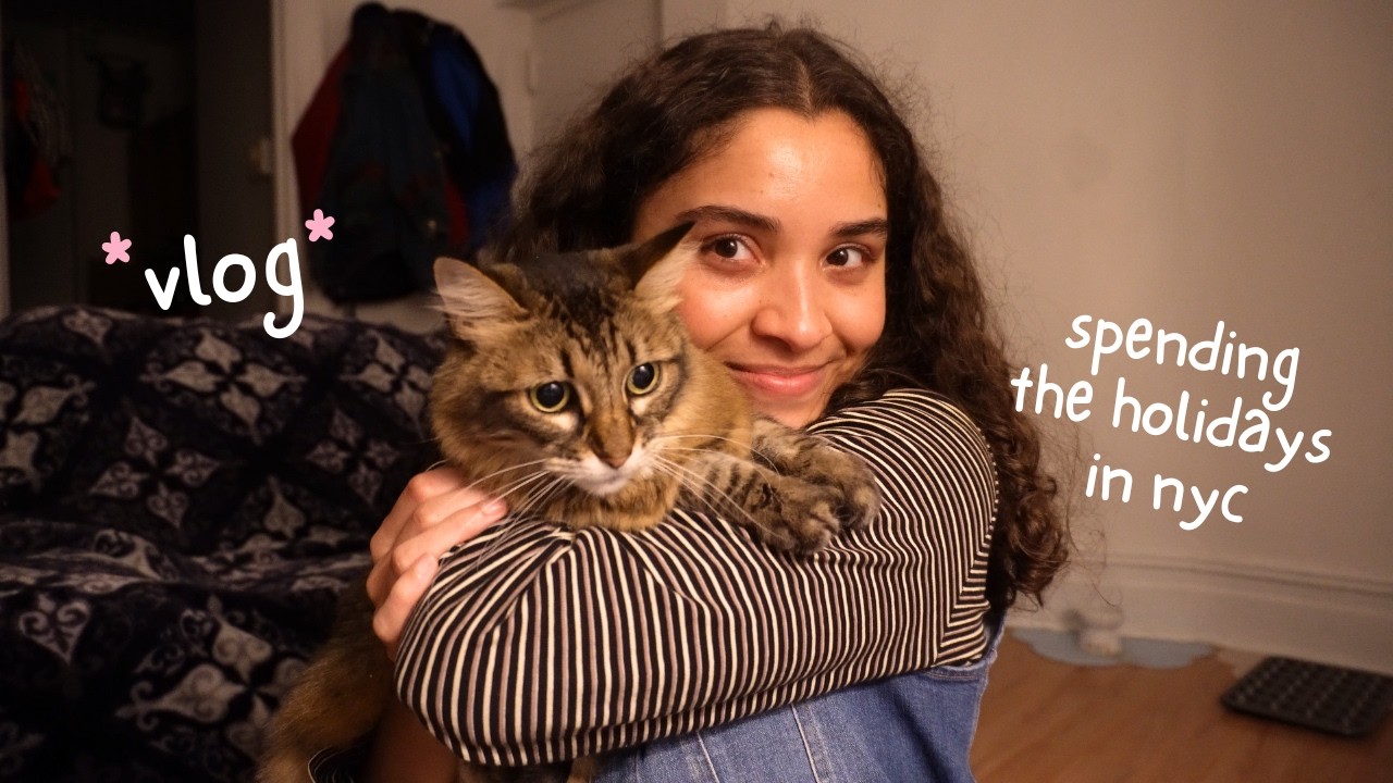 How I'm thinking differently about New Year's resolutions... Christmas Eve in NYC vlog