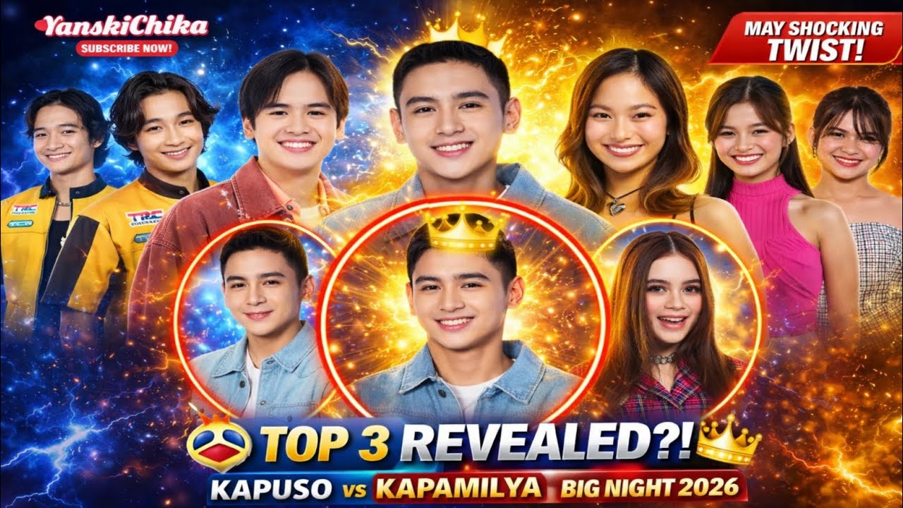 “SHOCKING TOP 3 BIG WINNER?! Sino ang Uuwing Panalo sa Big Night? Kapuso vs Kapamilya Showdown!”
