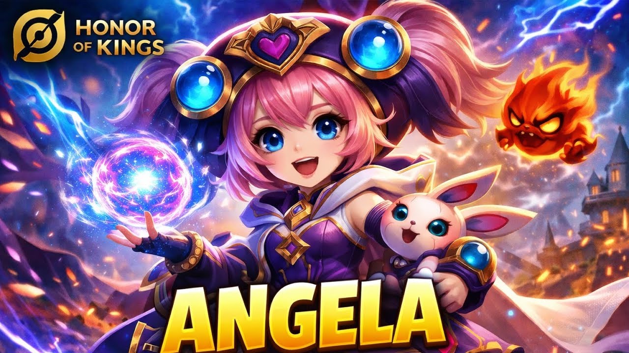 HOK : ANGELA/MAGA GAMEPLAY | HONOR OF KINGS