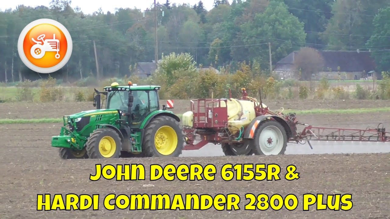 Spraying 2021 | John Deere 6155R & Hardi Commander 2800 Plus