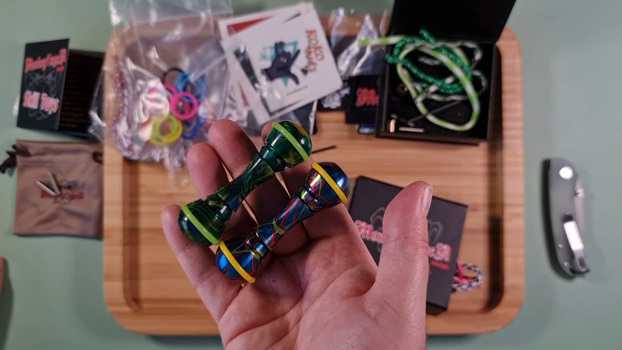 MonkeyFinger Design - KOKOnutz Tiki Knuckle Rollers Unboxing