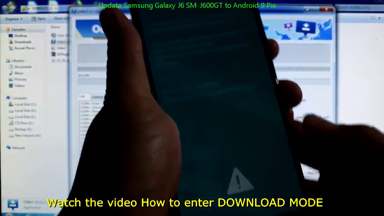Update Samsung Galaxy J6 SM-J600GT to Android 9 Pie