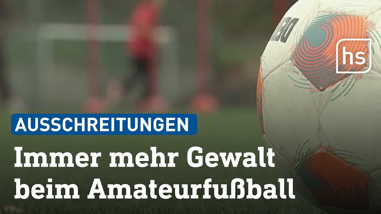 Zunehmende Gewalt auf dem Fu&szlig;ballplatz | hessenschau