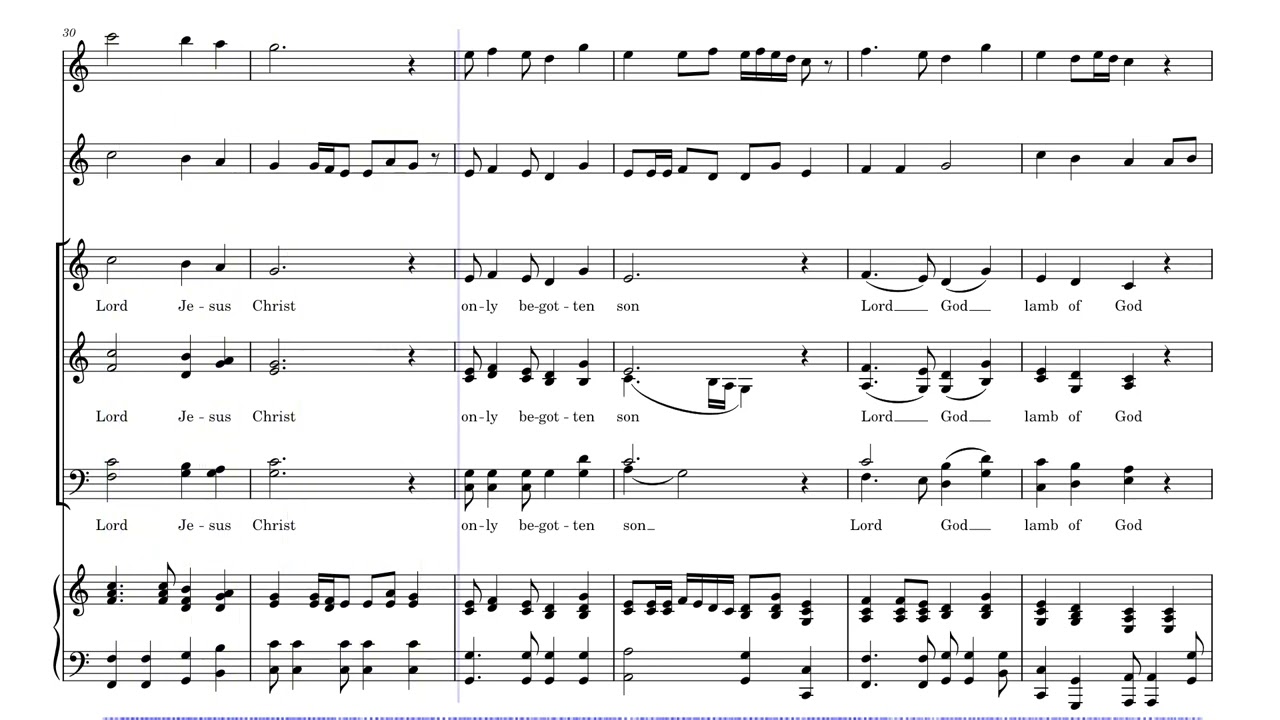 Gloria for Easter by James R.B. Kieliszewski