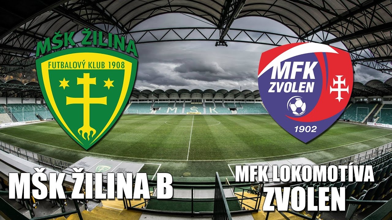 Záznam: MŠK Žilina B - MFK Lokomotíva Zvolen 7:2 (4:1)