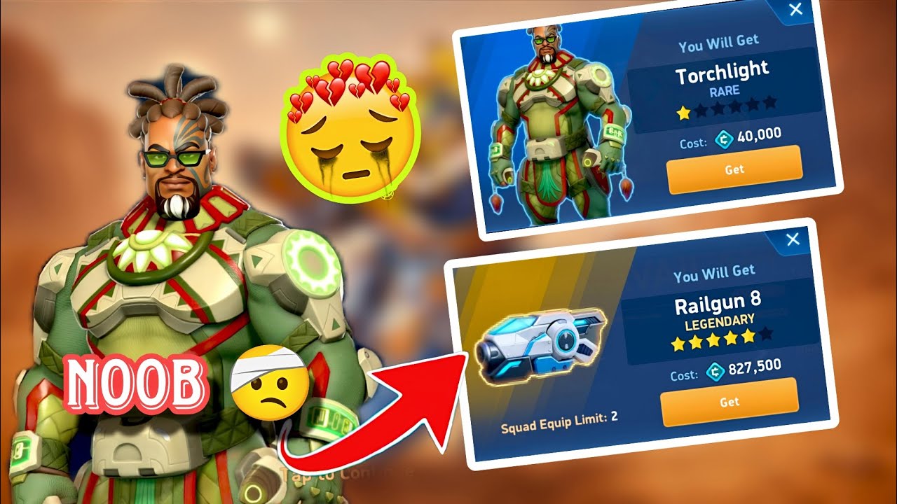 mech arena railgun 8 unlock 🔓 full sad movement 🥹